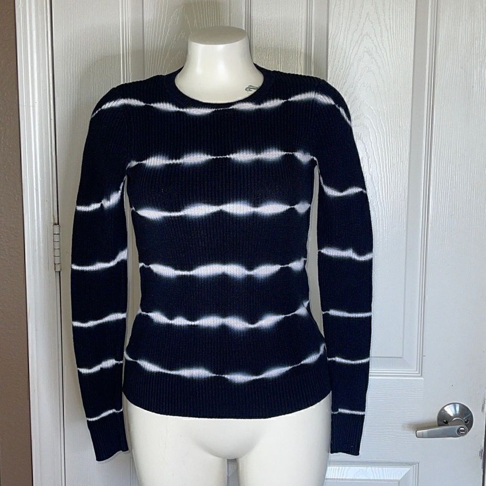 Women’s INC International Concepts ribbed knit Tie Dye Pullover Sweater